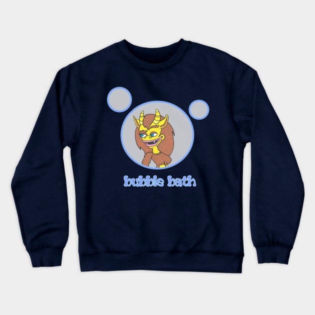 bubble bath Crewneck Sweatshirt by Blaze_Belushi